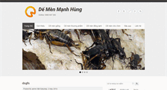 Desktop Screenshot of demenmanhhung.com